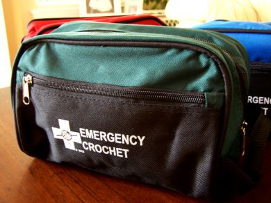 Emergency Crochet Bag (Green)